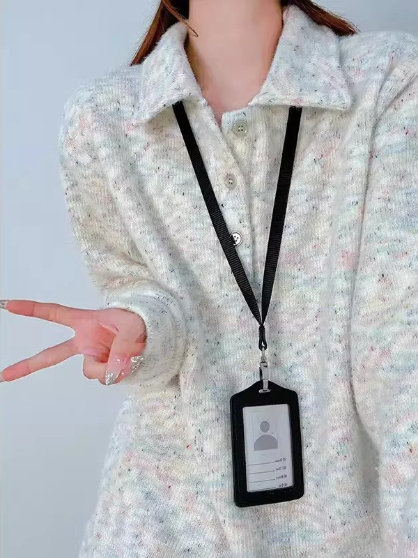 Amerikai stílusú színes polo galléros pulóver férfiaknak, vastag fleece belsővel