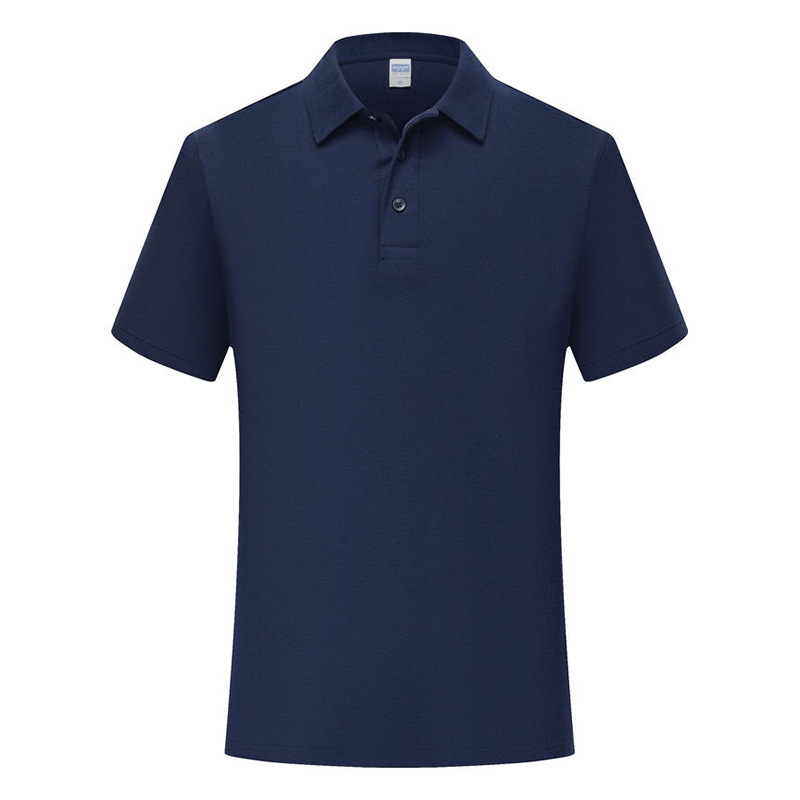 Polo majica s ovratnikom, logotip izvezen na pamuk, ljetni kratki rukav