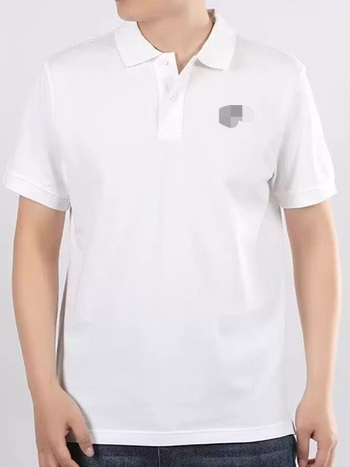 Pamutkeverék Polo Póló Rövid Ujjú, Slim Fit, Nyárra, Uniszex
