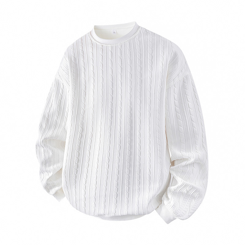 Muški hoodie s kapuljom, okrugli izrez, japanski retro stil, svestran slojeviti top