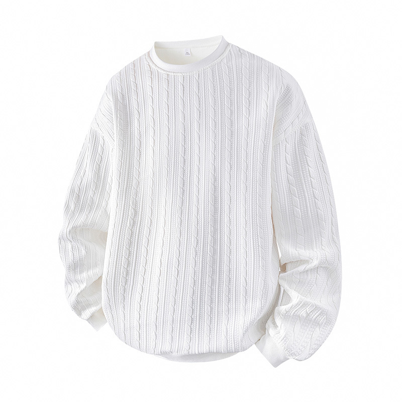 Muški hoodie s kapuljom, okrugli izrez, japanski retro stil, svestran slojeviti top