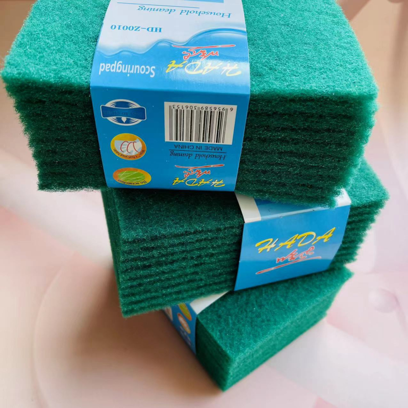 C397 Set kuhinjskih krpa i spužvi za suđe, 10 komada, zelene