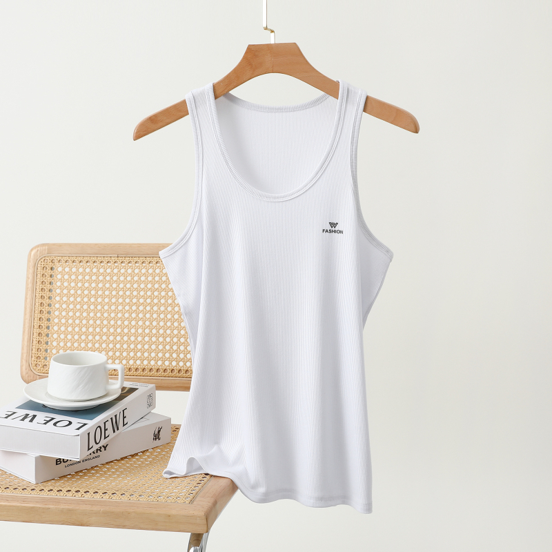 Muški tank top od pamuka, tanak, udoban kroj, ljeto, model 2025