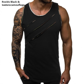 Novo europsko-američko ljetno muško casual fitness tank top, odvodi znoj, racerback 1059