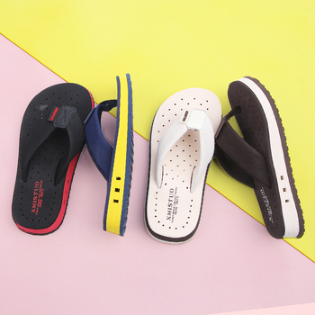 Gyerekeknek készült nyári papucs fiúk számára, csúszásmentes, puha talpú flip-flop, strandpapucs