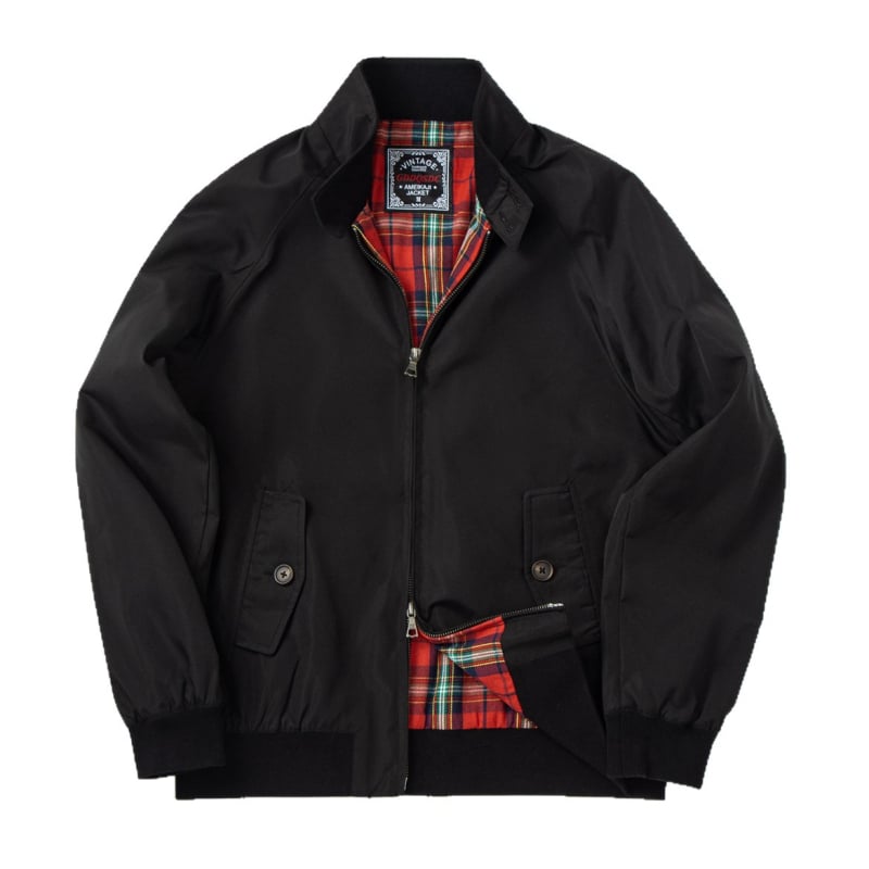Gddqsdc Harrington kabát G9, amerikai retro, vékony kivitel, munkaruha, férfi kabát