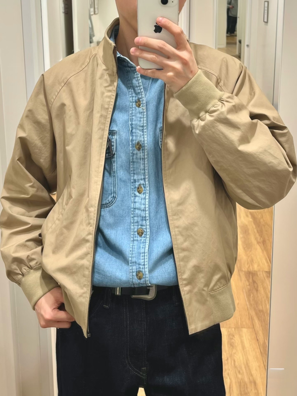 Uniszex Harrington dzseki, álló gallér, hosszú ujjú, cipzárral, laza szabású, tavasz 484610