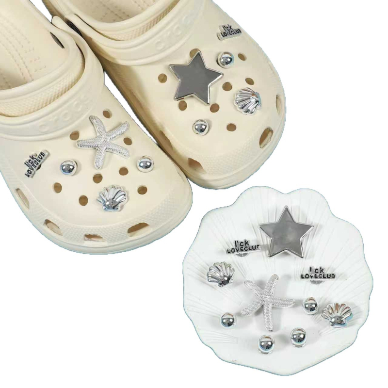 Metalna kopča za Crocs cipele — dekorativni DIY dodatak
