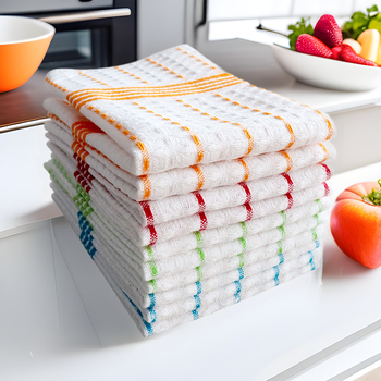 Pamučna krpa za suđe s teksturom vafla, 30×30 cm, paket od 10 komada