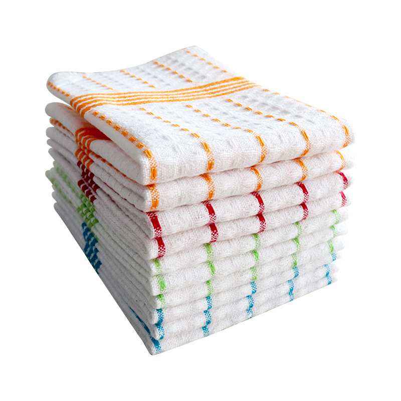 Pamučna krpa za suđe s teksturom vafla, 30×30 cm, paket od 10 komada