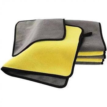 Prilagođeni ručnik za pranje automobila od koralnog flisa, upija vodu i bez dlačica, višenamjenski, 40×40 cm ili 60×160 cm