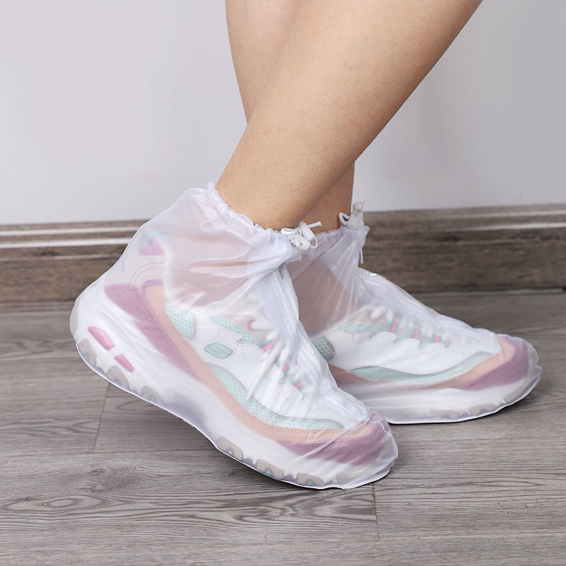 Debljeno vodootporno navlaka za obuću s protukliznom podlogom, za odrasle muškarce i žene, PVC, za vanjska putovanja