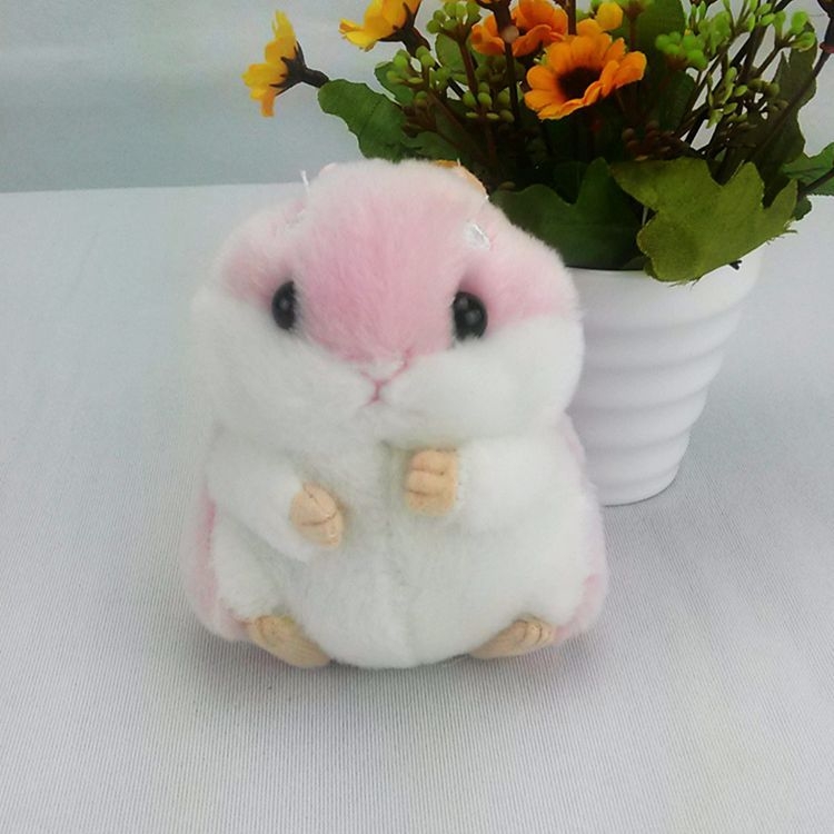 Plišasti hamster lutka – privjesak za ključeve i ukras torbe, Anedy