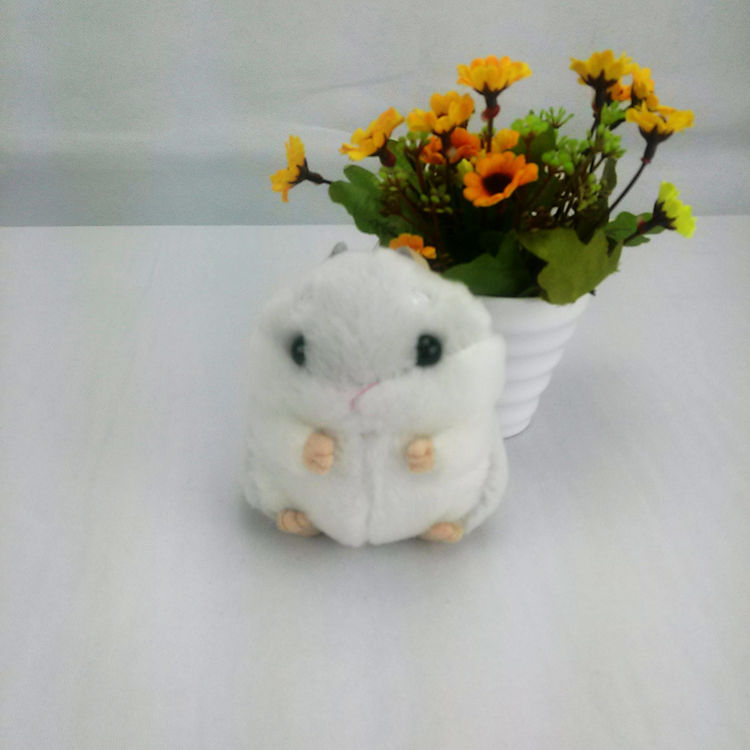 Plišasti hamster lutka – privjesak za ključeve i ukras torbe, Anedy