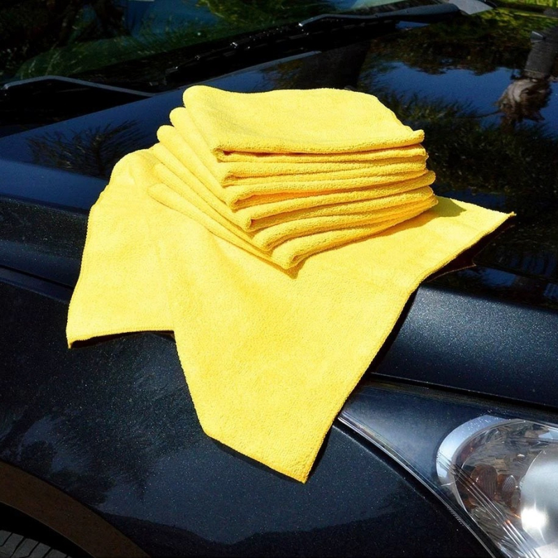 Prilagođene mikrofiber krpe za čišćenje, 36 komada, za automobil, kuhinju i staklo, 40×40 cm, povećane i debele