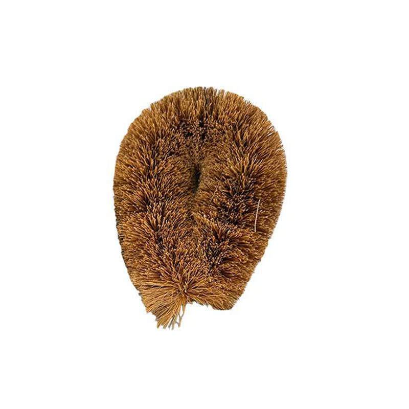 Prirodna četka za lonce od vlakana kokosove palme, tradicionalna kuhinjska četka za pranje lonaca, nježno čišćenje bez oštećenja