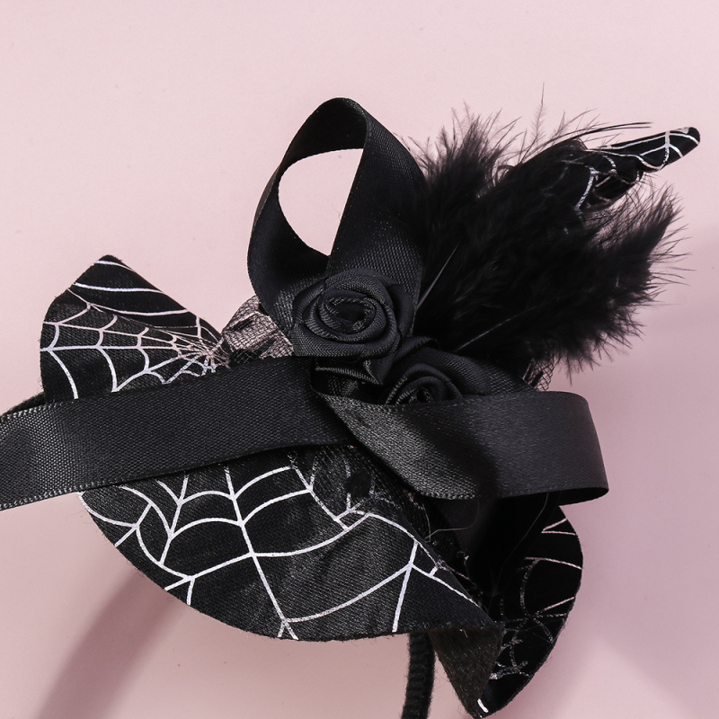 Halloween diadem za kosu s motivom tikve i šišmiša