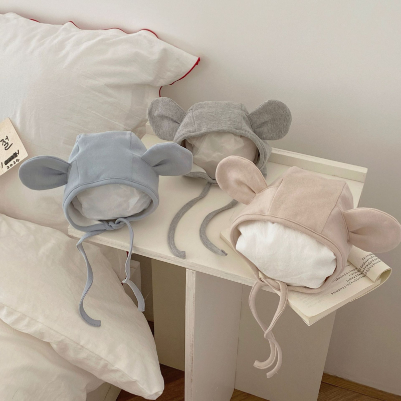 Zimska topla kapa za bebu s oblikom medvjedića, unisex, 0–6 mjeseci