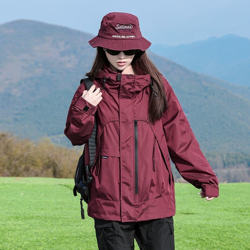 Unisex lagana soft-shell jakna za proljeće i jesen, plus veličina, za planinarenje i aktivnosti na otvorenom, 2025 model