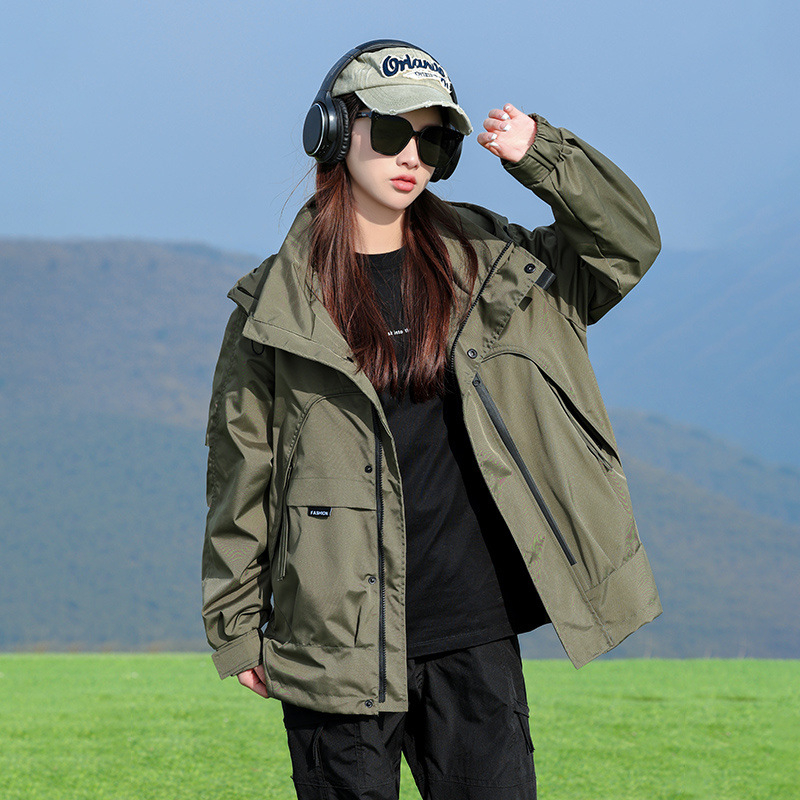 Unisex lagana soft-shell jakna za proljeće i jesen, plus veličina, za planinarenje i aktivnosti na otvorenom, 2025 model