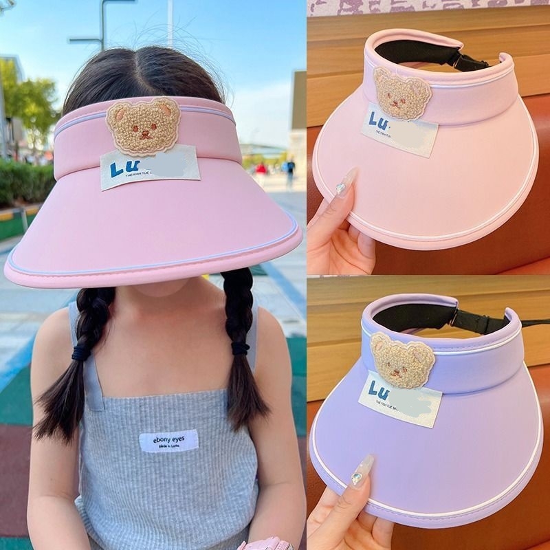 Dječja sunčana kapa za ljeto, unisex, dizajn mede, UV zaštita