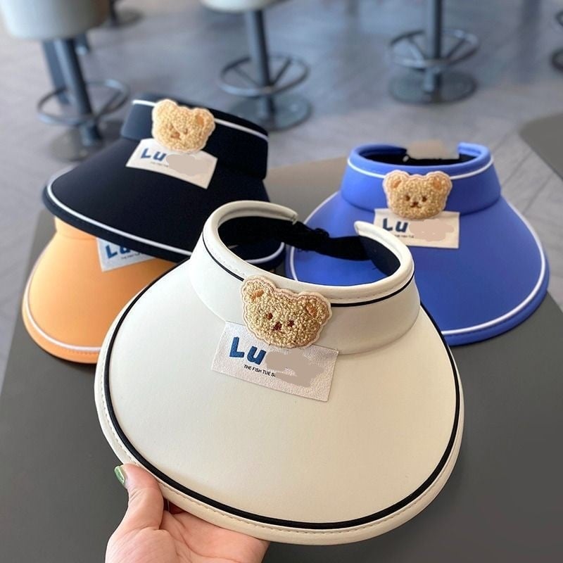 Dječja sunčana kapa za ljeto, unisex, dizajn mede, UV zaštita