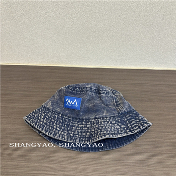 Dječja proljetna Fisherman bucket kapa, oprano vintage stil, unisex, za djecu 4–6 godina, zaštita od sunca