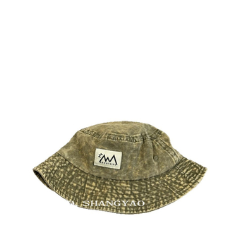 Dječja proljetna Fisherman bucket kapa, oprano vintage stil, unisex, za djecu 4–6 godina, zaštita od sunca