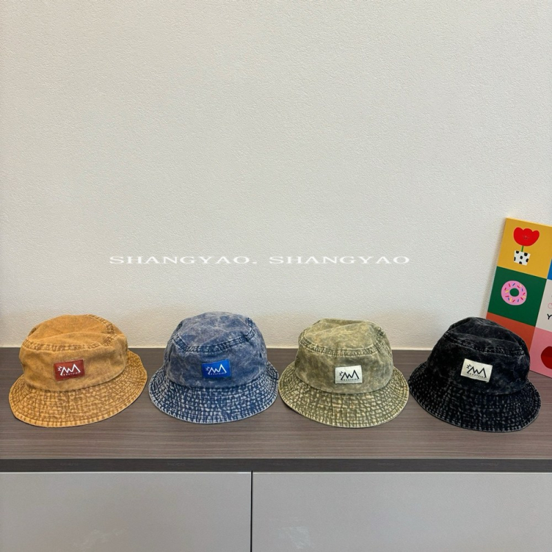 Dječja proljetna Fisherman bucket kapa, oprano vintage stil, unisex, za djecu 4–6 godina, zaštita od sunca
