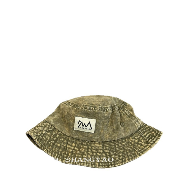Dječja proljetna Fisherman bucket kapa, oprano vintage stil, unisex, za djecu 4–6 godina, zaštita od sunca