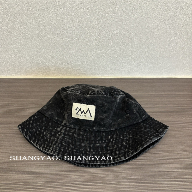 Dječja proljetna Fisherman bucket kapa, oprano vintage stil, unisex, za djecu 4–6 godina, zaštita od sunca