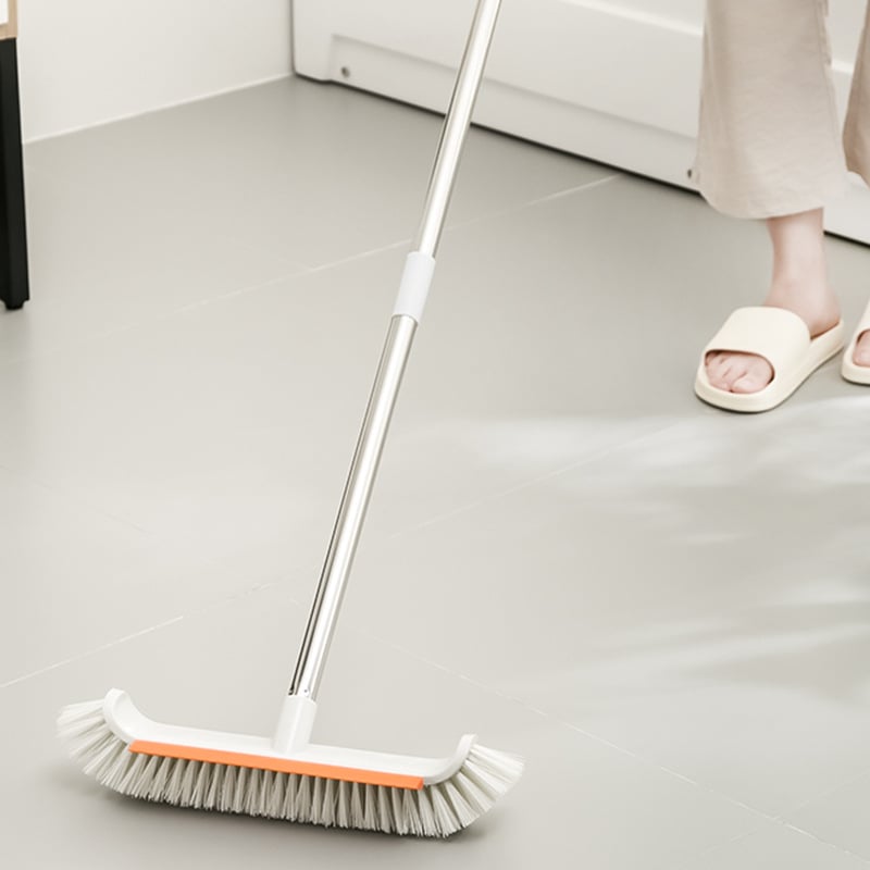 Kinbata dvostruka četka za WC i pod s dugim držalom i čvrstim dlačicama