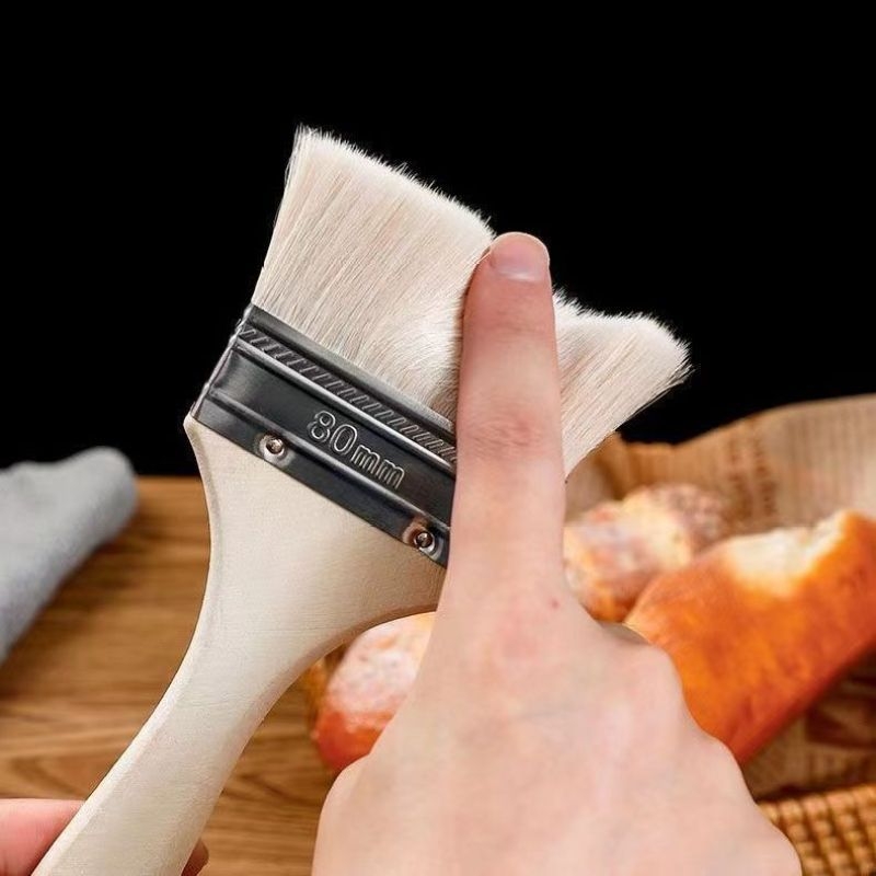 Set od dvije četke za roštilj: četka za ulje i četka za palačinke, otporne na visoke temperature