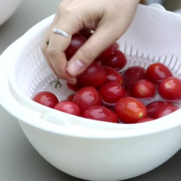 OEM prilagodba Okretna odvodna posuda za kuhinju, debeli odvojivi koš za povrće, višenamjenska odvodna posuda