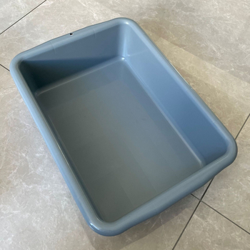 Debljasti plastični četvrtasti spremnik za pohranu posuđa i pribora