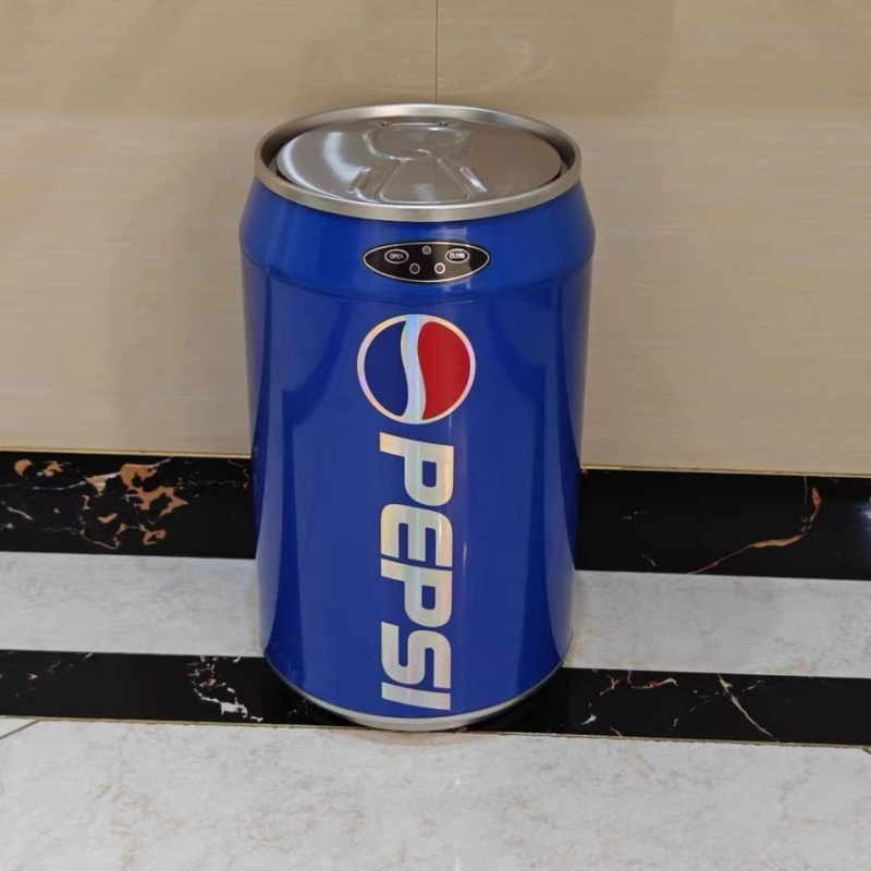 Nerđajući čelični pametni koš s senzorom poklopca, 9 L, za kuhinju, spavaću sobu, kupaonicu i dnevni boravak