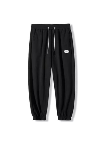 Muške hlače s flecom iznutra i vafl uzorkom, kratka duljina, slobodan kroj, sportski stil.