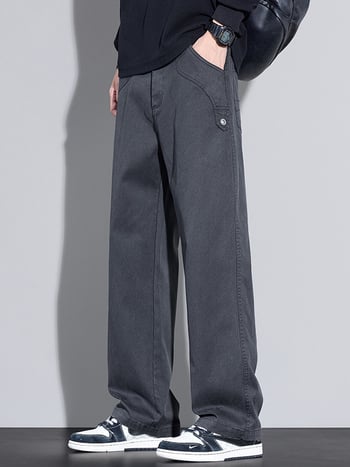 Muške hlače Lyocell, drapirane, lagane za ljeto, slobodan ravni kroj, sportsko casual stil, 2026 novi model