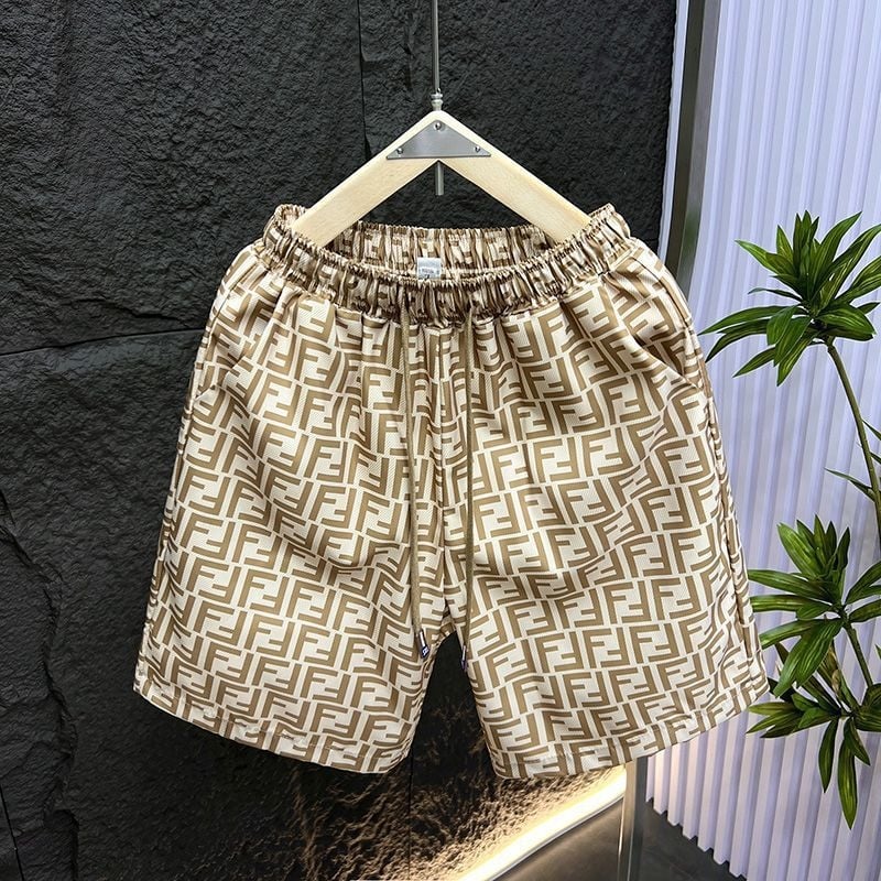 Muške ljetne šorceve, opuštene, lagane, karirani uzorak, dužina do koljena, Plus size