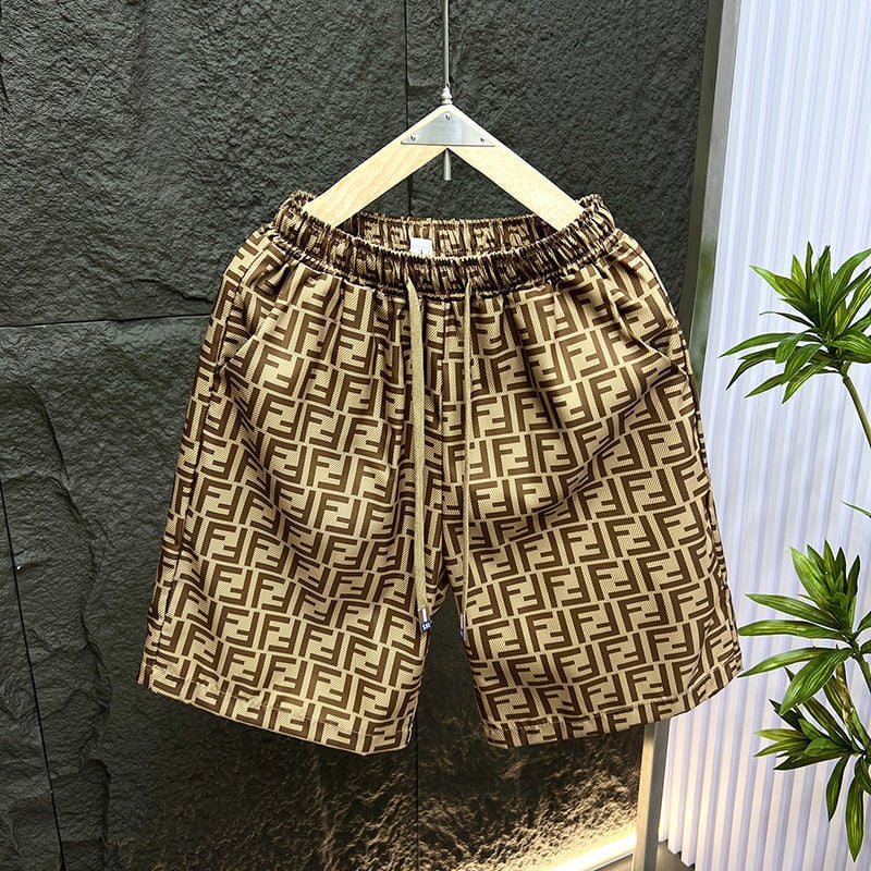 Muške ljetne šorceve, opuštene, lagane, karirani uzorak, dužina do koljena, Plus size