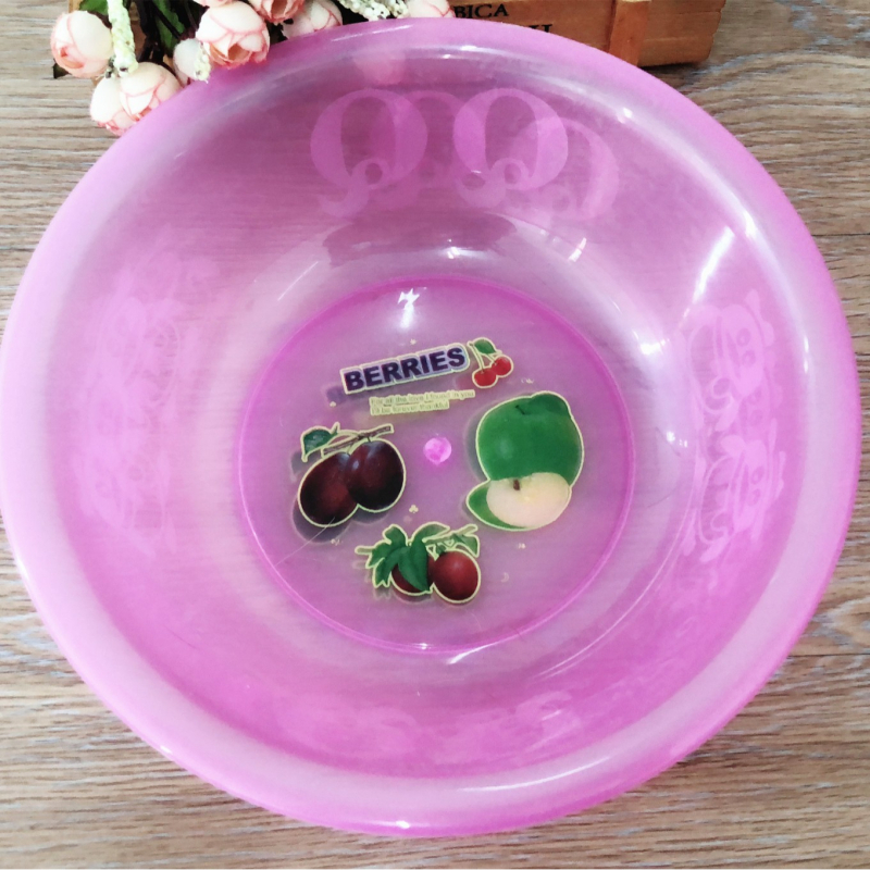 25 cm plastična posuda za lice, prozirna