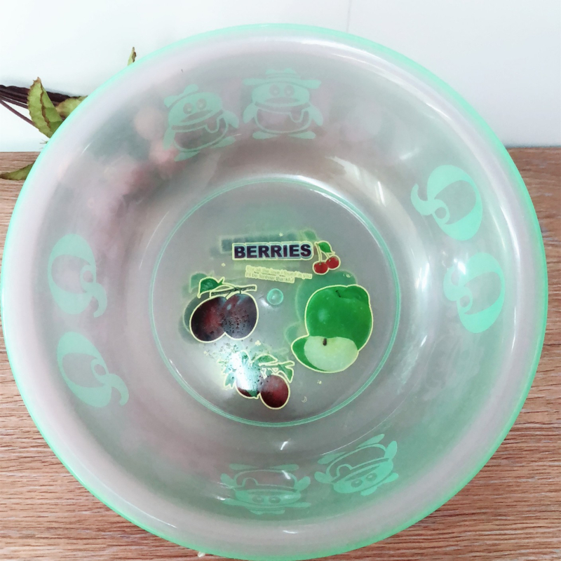 25 cm plastična posuda za lice, prozirna