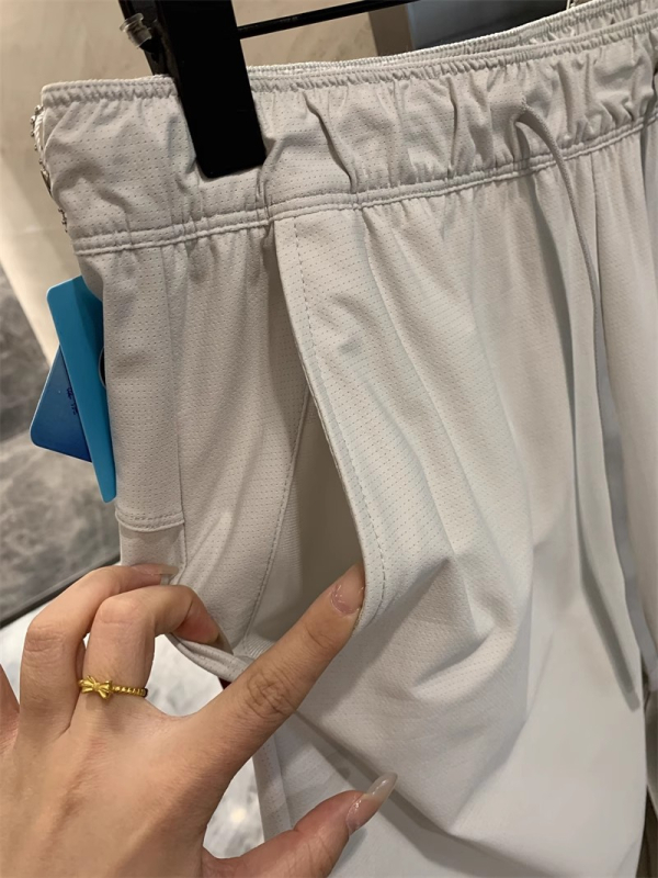 Muške ljetne sportske hlače s UV zaštitom, mrežasti prozračan materijal, brzo se suše, Ice Silk tkanina