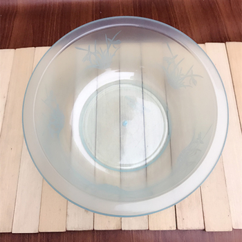 Prozirna plastična zdjela za miješanje salata, mala veličina do 27 cm, izdržljiva