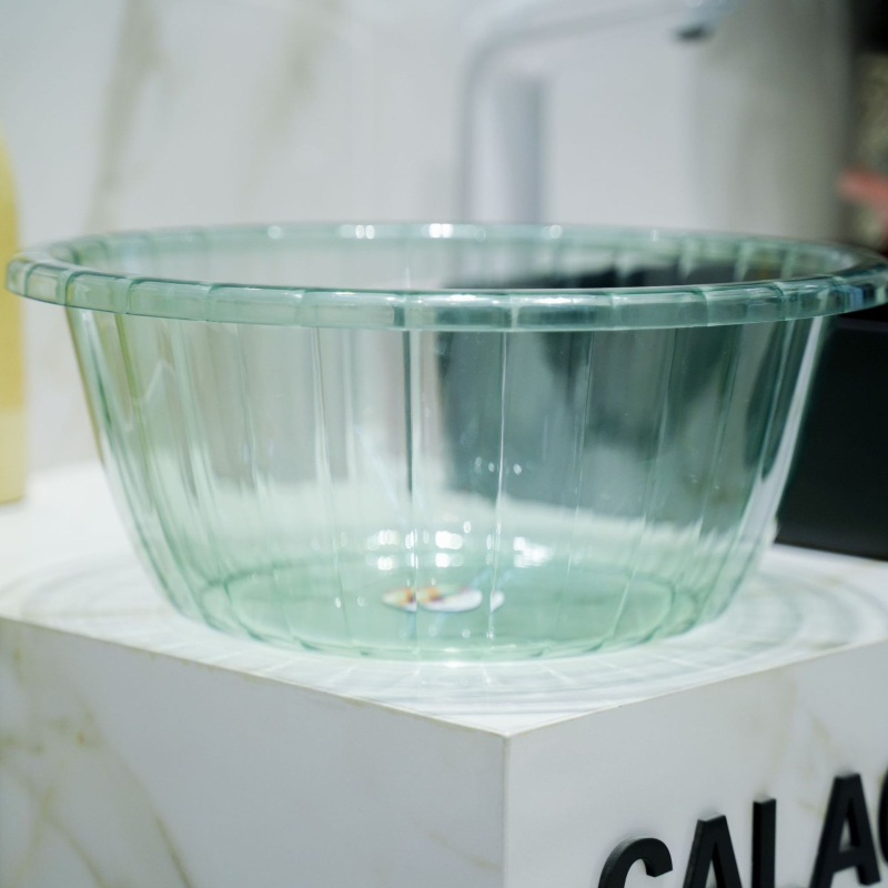 PET ojačana zdjela za pranje lica, plastična, kućna upotreba