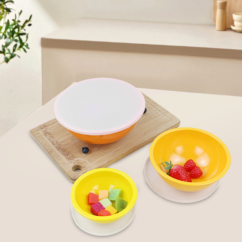 Set od 6 melaminskih zdjela za salate za odrasle – kućna kuhinja, miješanje i pečenje (A5)