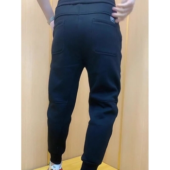Muške slim-fit jogger hlače s flecom, zimske sportske hlače