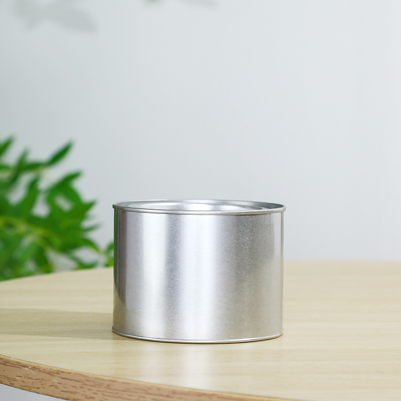 Okrugla metalna kutija za čaj, 50 g, zatvorena kutija za čaj u listovima