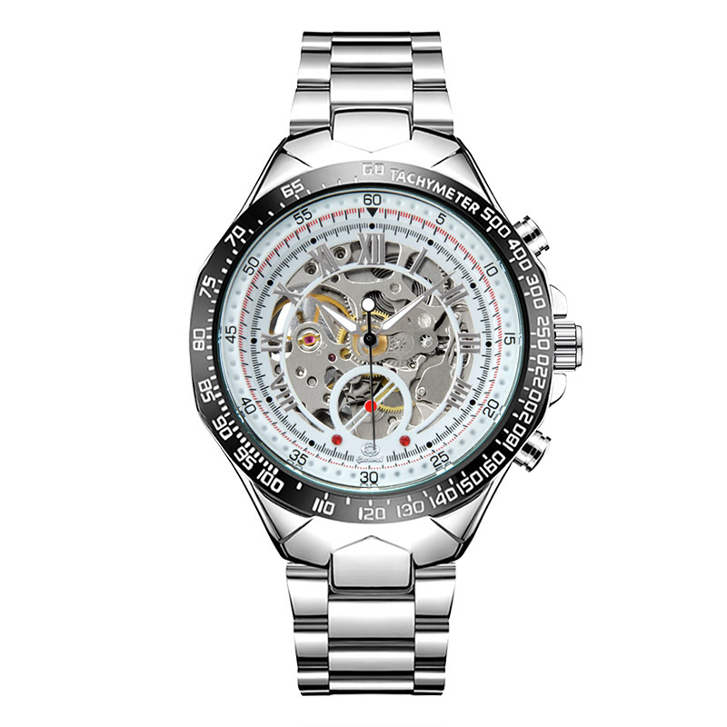 G055 Muški skeleton automatski mehanički sat, poslovni stil, 44 mm