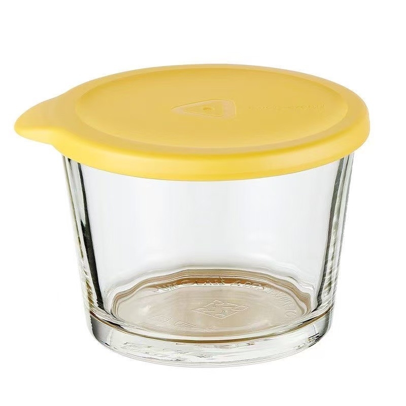 Staklena posuda za kiselo povrće s hermetičnim poklopcem, kapacitet do 300 ml, mikrovalna pećnica